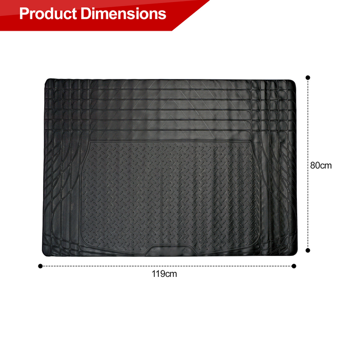 Car Mats Non Slip Cut to Size Universal Fit Rubber