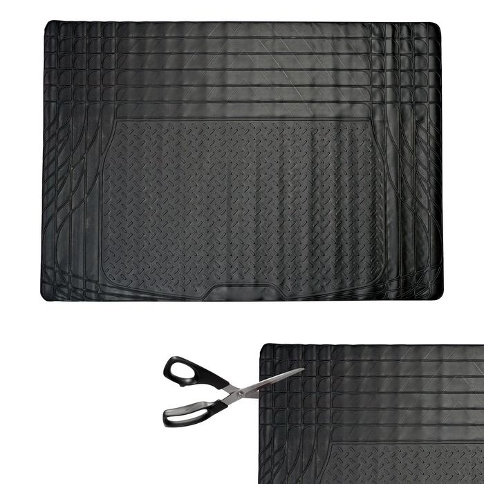 Car Mats Non Slip Cut to Size Universal Fit Rubber