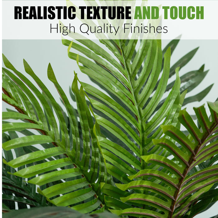 Artificial Palm Tree Fake Tropical Potted Plant