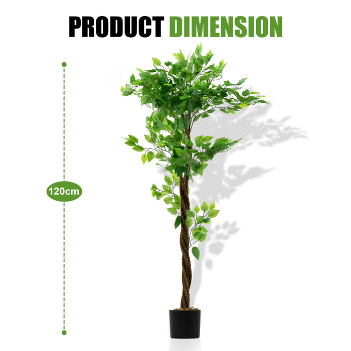 5FT Artificial Ficus Tree Plant 150cm Large Ficus