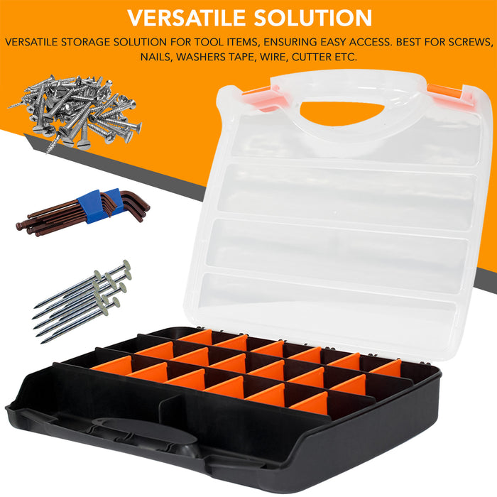 23 Compartment Storage Box Screw Tool Storage