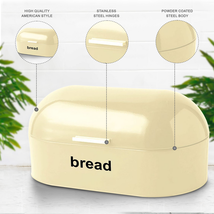 American Style Roll Top Bread Bin