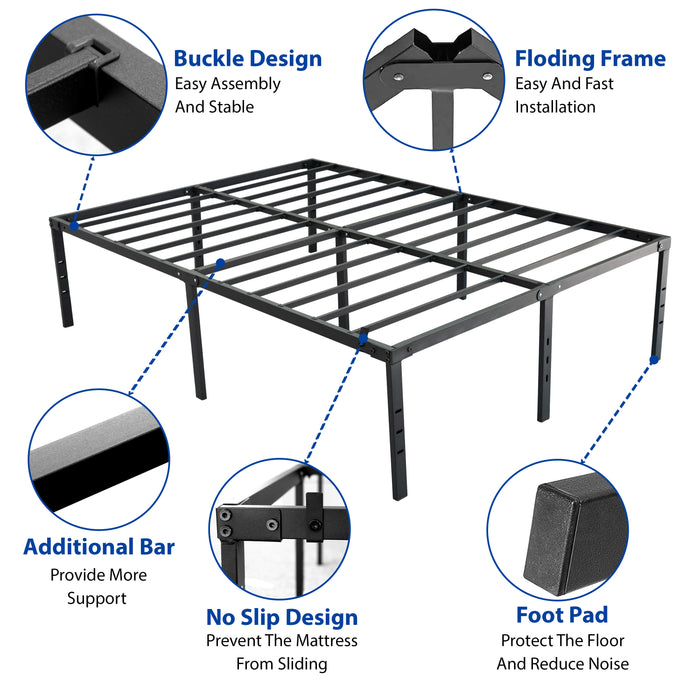 Twin/Double/Queen/King Metal Beds Frame