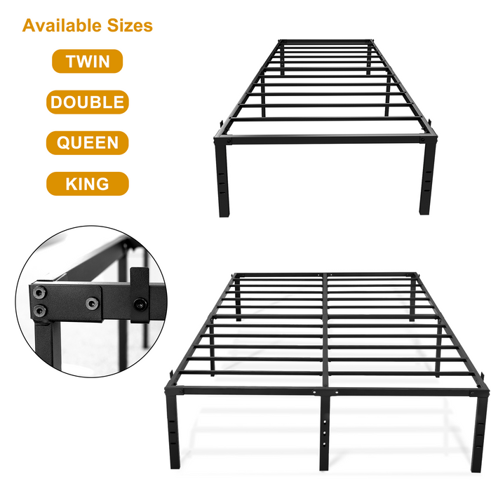 Twin/Double/Queen/King Metal Beds Frame