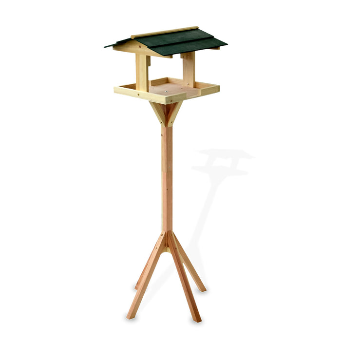 Traditional Garden Wooden Bird Feeder