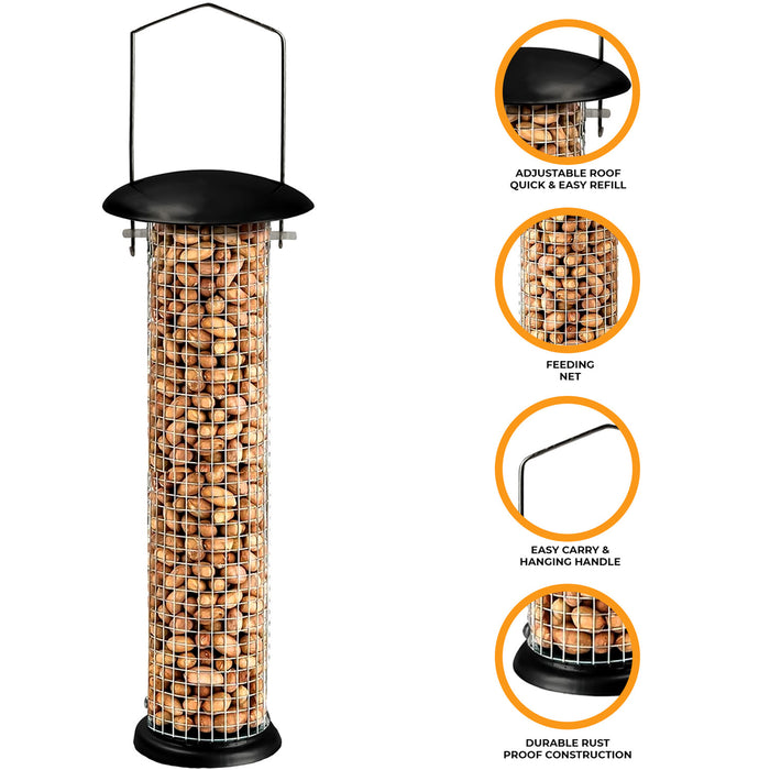 Metal Hanging Bird Feeder