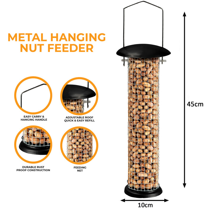 Metal Hanging Bird Feeder