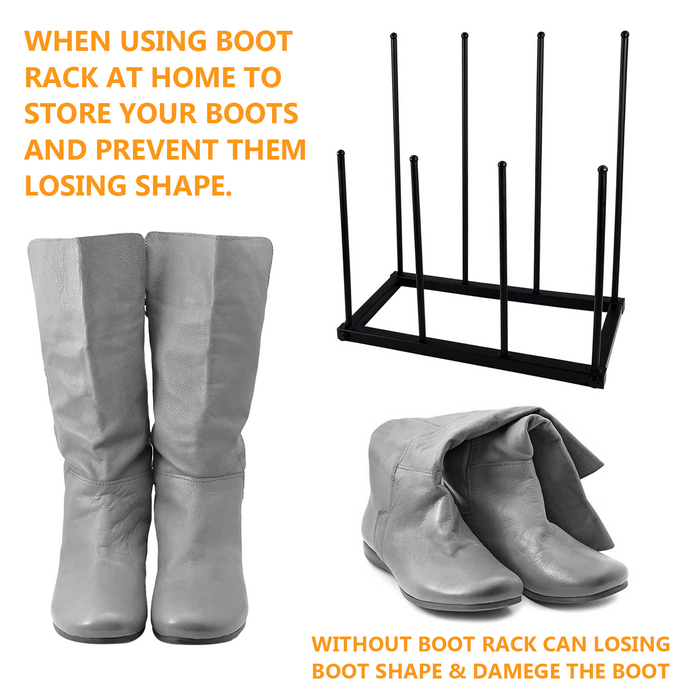 4 Pair Wellington Boot Rack