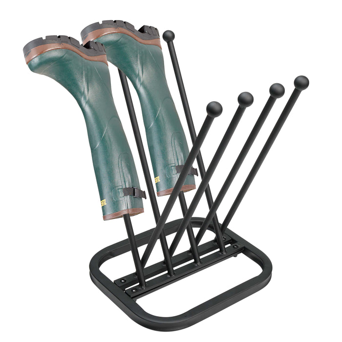 4 Pair Wellington Walking Boot Rack Stand