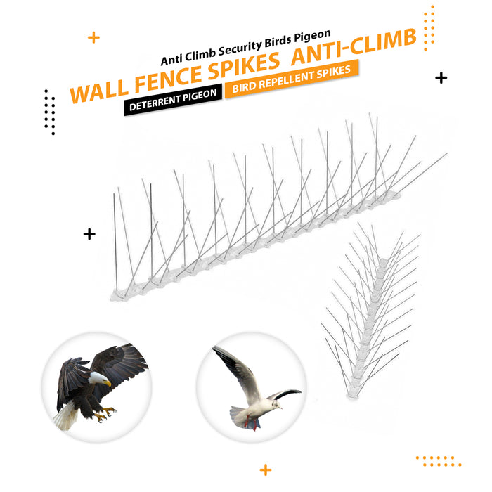 1M Anti Climb/Bird Wall Fence Spikes