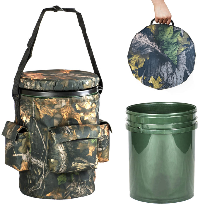 Hunting Shooting Camo Bucket Seat