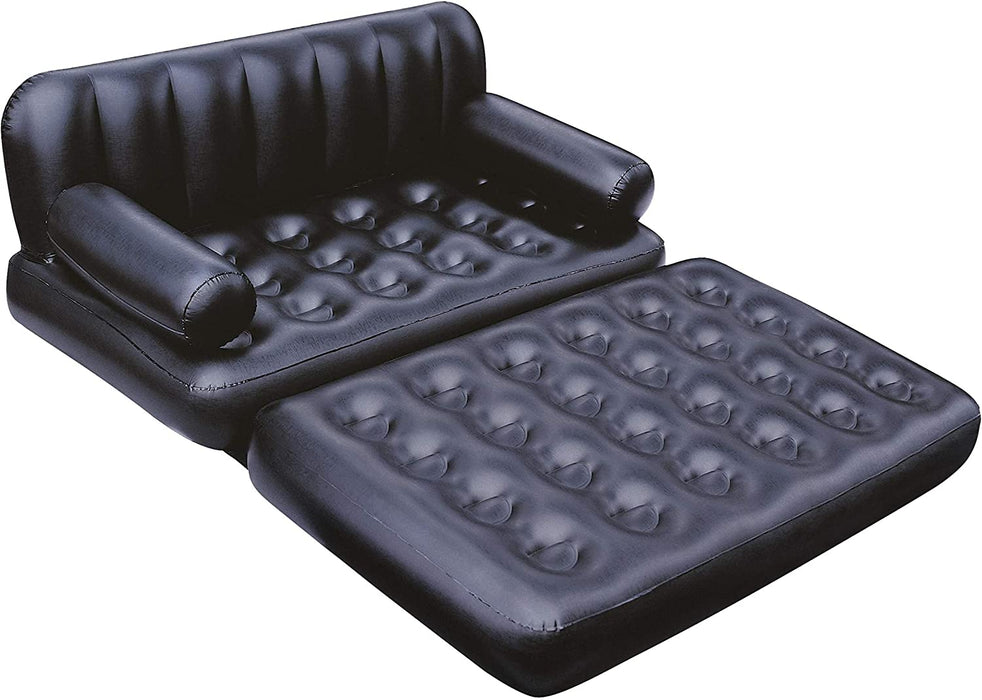 Bestway Multipurpose Sofa, 188 x 152 x 64 cm, PVC, Black