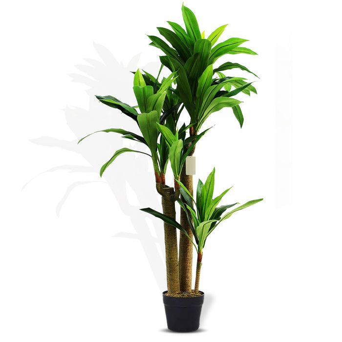 1.5M Artificial Tropical Yucca Plant in Pot with 91 Leaves