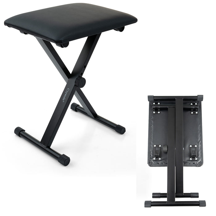 Black Tri-Stand Musical Chair