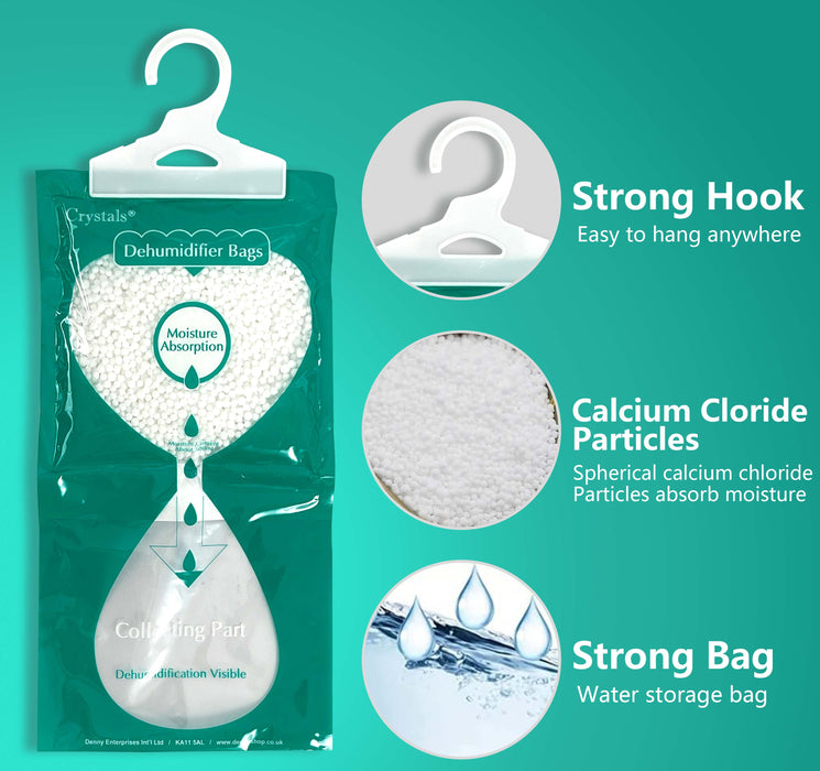 Dehumidifier Wardrobe Hanging Bags - 250g