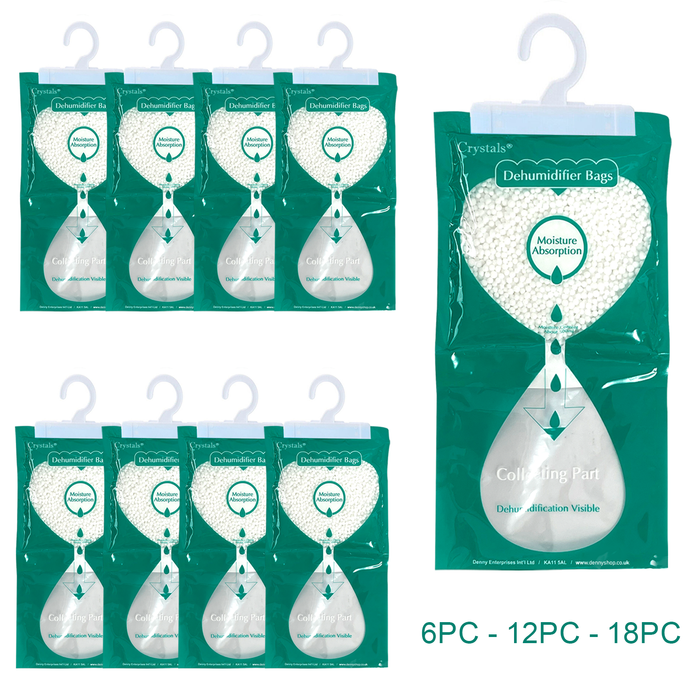 Dehumidifier Wardrobe Hanging Bags - 250g