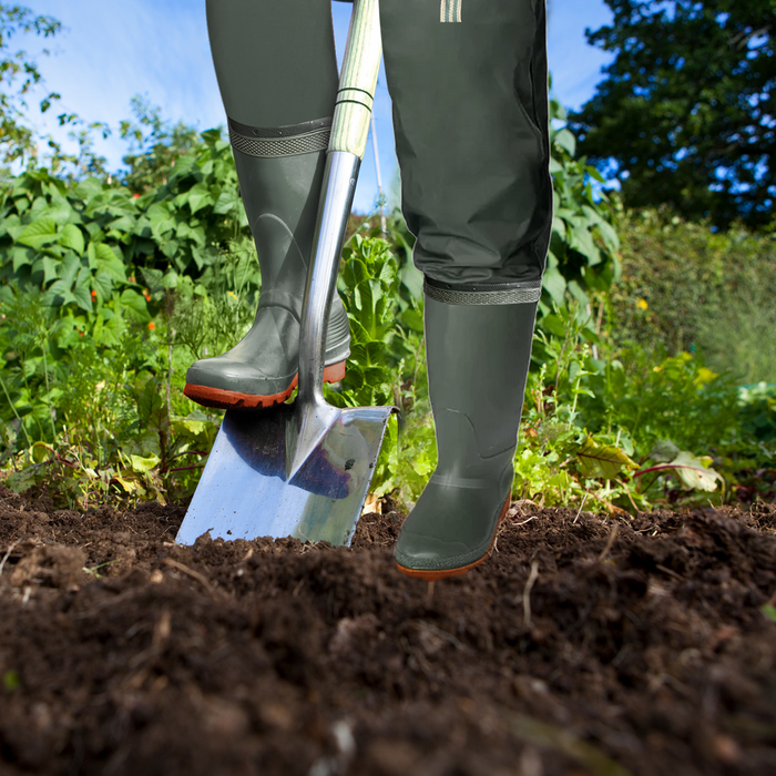 Lightweight Hip Waders with Cleated Sole