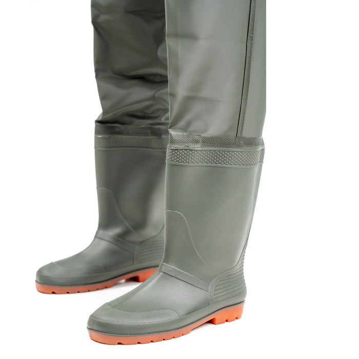 Lightweight Hip Waders with Cleated Sole