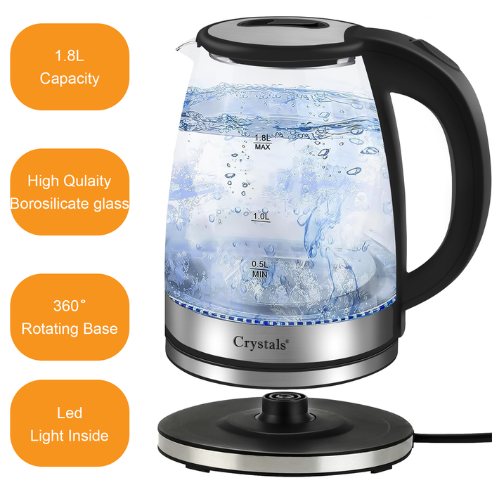 Electric Glass Kettle Features