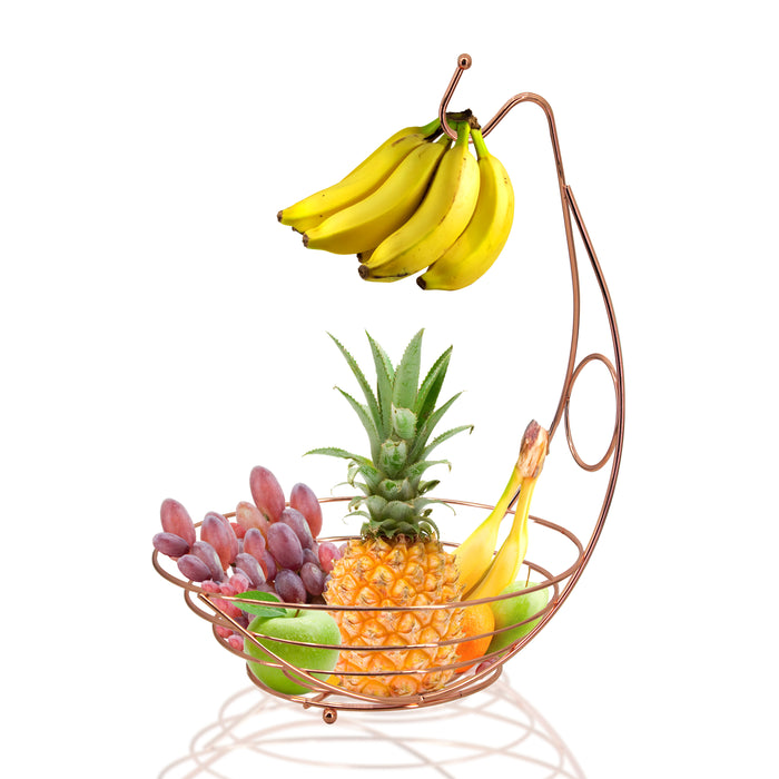 Stainless Steel Fruit Basket Chrome