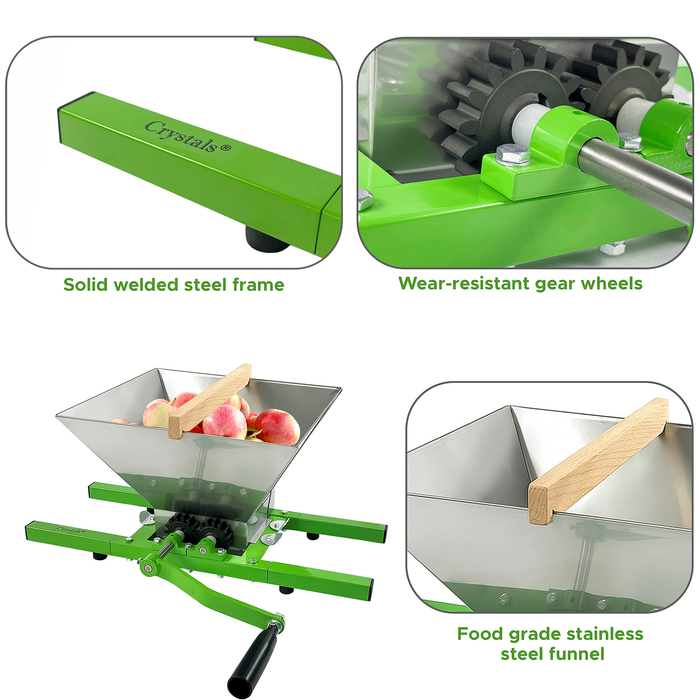 Fruit Grinder Features