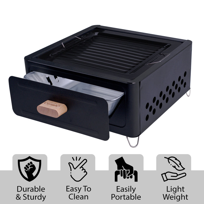 Tabletop Bbq Folding Charcoal Barbecue