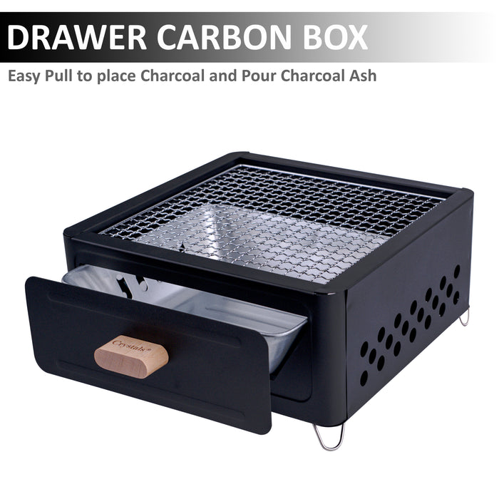 Tabletop Bbq Folding Charcoal Barbecue