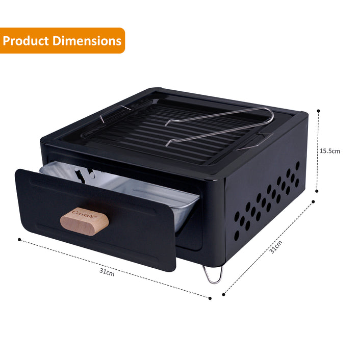 Tabletop Bbq Folding Charcoal Barbecue