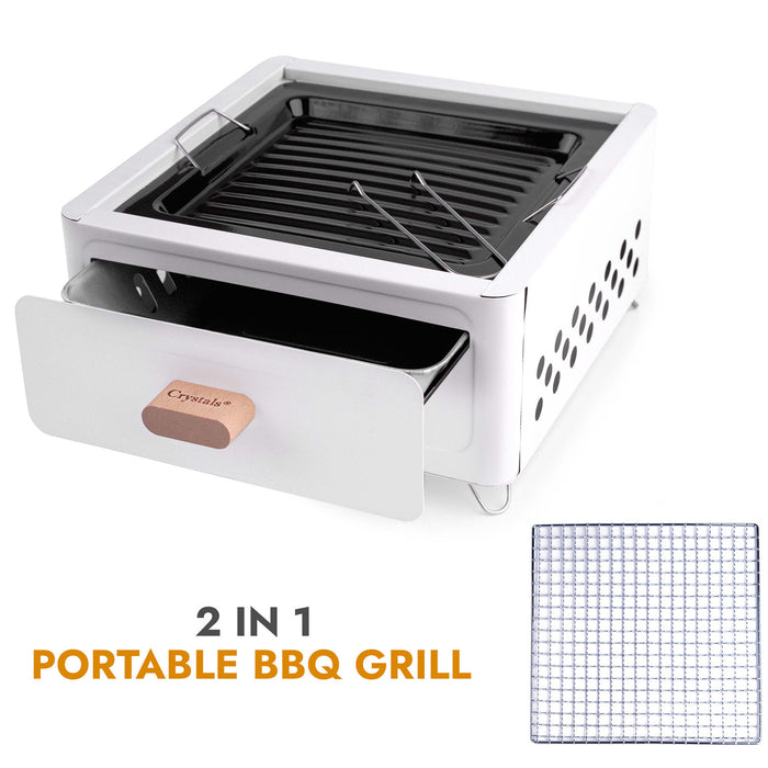 Tabletop Bbq Folding Charcoal Barbecue