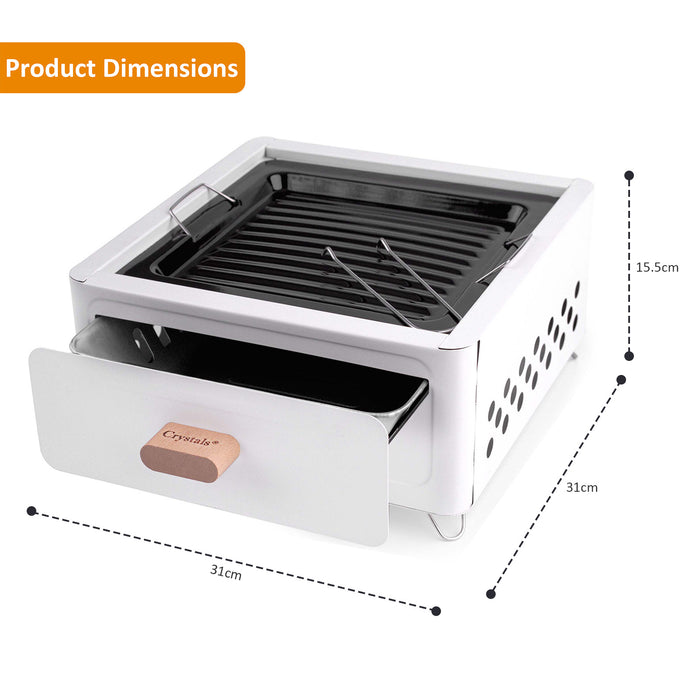 Tabletop Bbq Folding Charcoal Barbecue