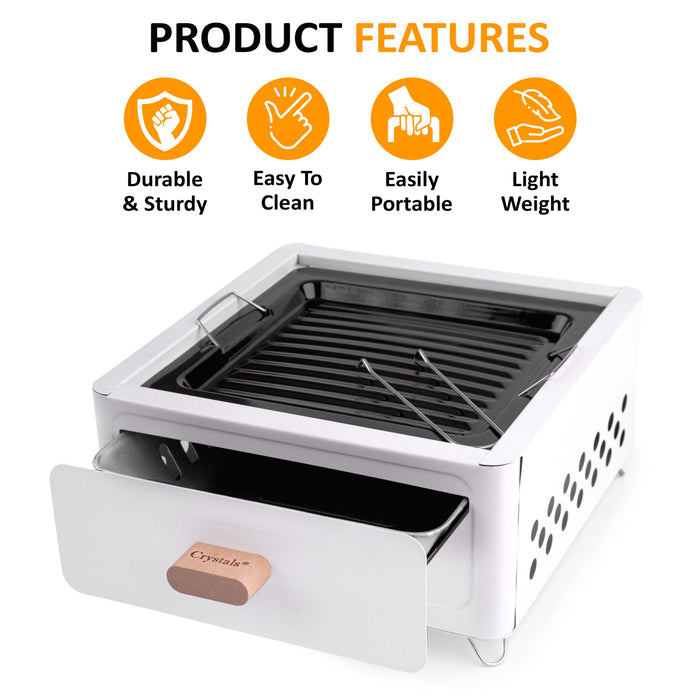 Tabletop Bbq Folding Charcoal Barbecue