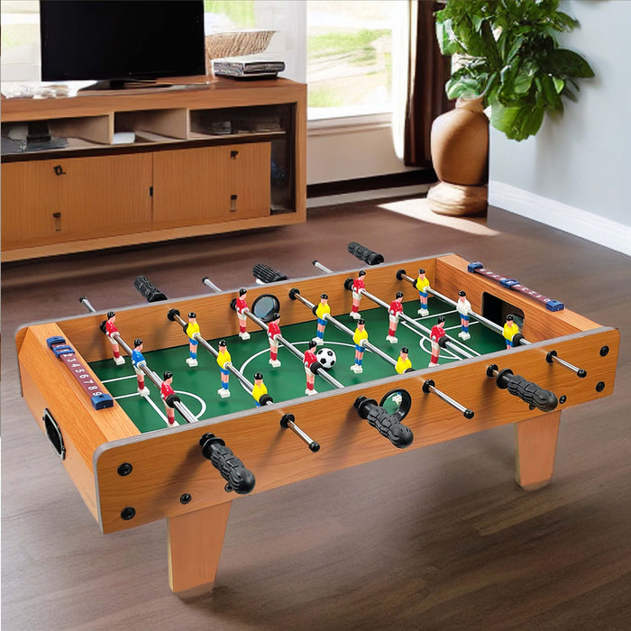 Wooden Tabletop Football Game For Kids