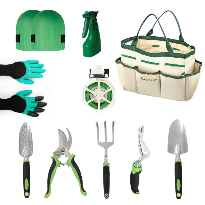 11 Pieces Gardening Hand Tool Gift Kit