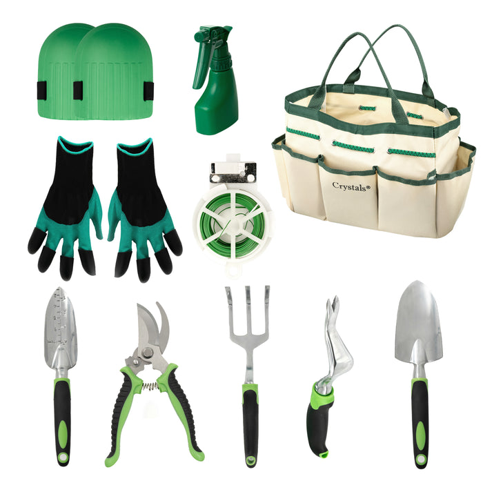 11 Pieces Gardening Hand Tool Gift Kit