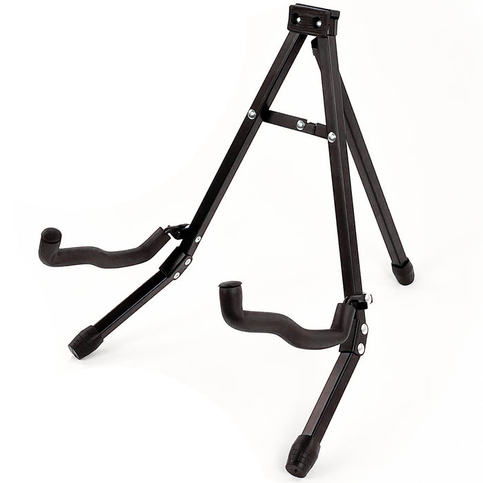 Foldable Music Guitar Stand Black