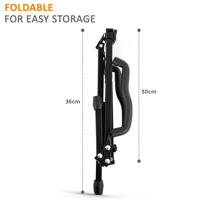 Foldable Music Guitar Stand Black