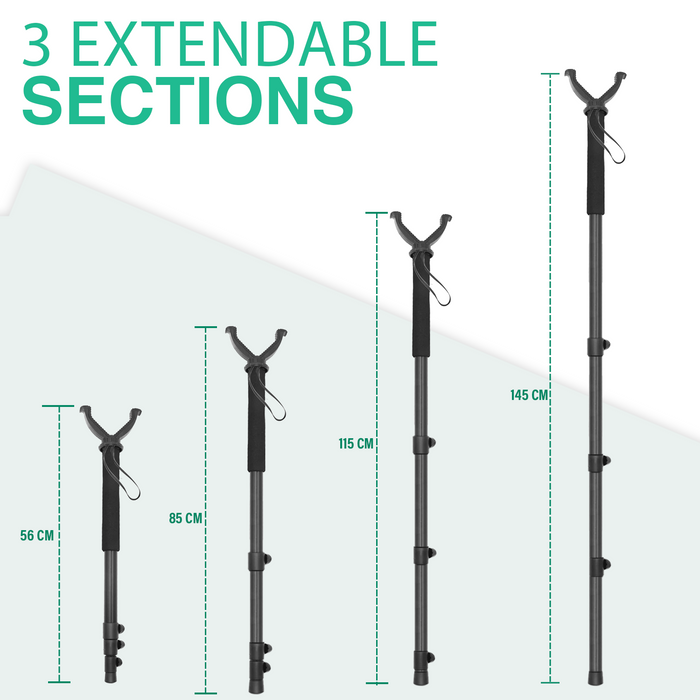 Telescopic Shooting & Camera Tripod Stand