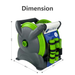 Hose Reel Dimensions