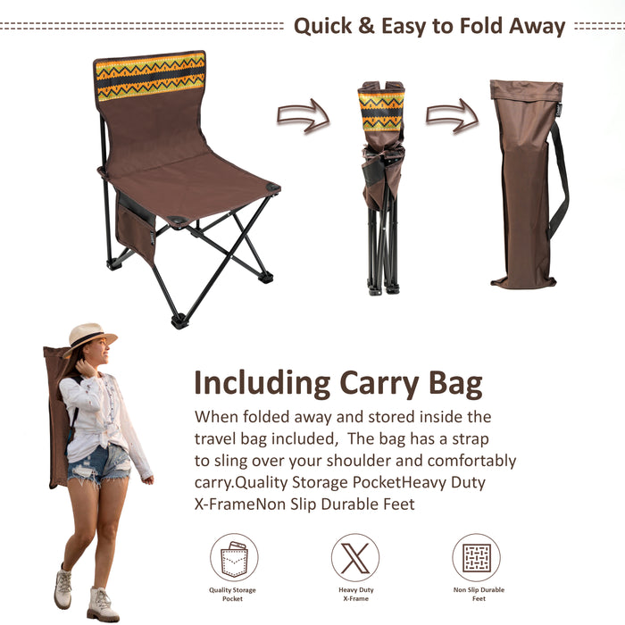 Outdoor Camping Folding Chairs for Fishing