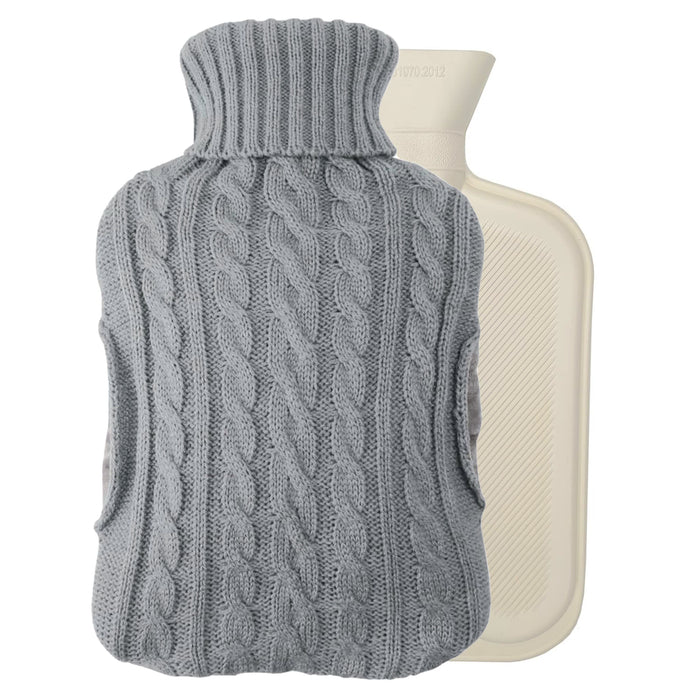 2L Hot Water Bottle with Built In Pockets