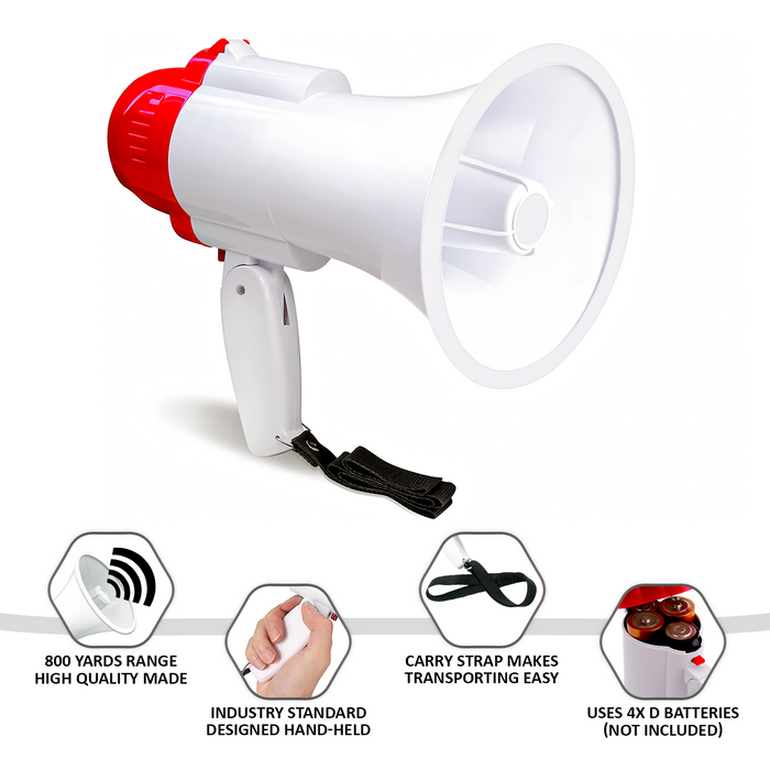 Portable Loud Megaphone Speaker