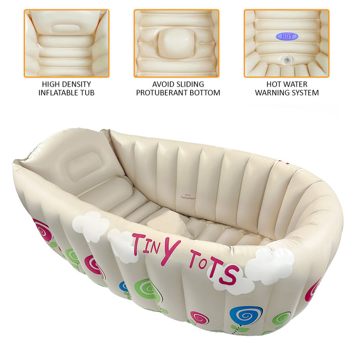 Baby Travel Bath Tub Tiny Inflatable