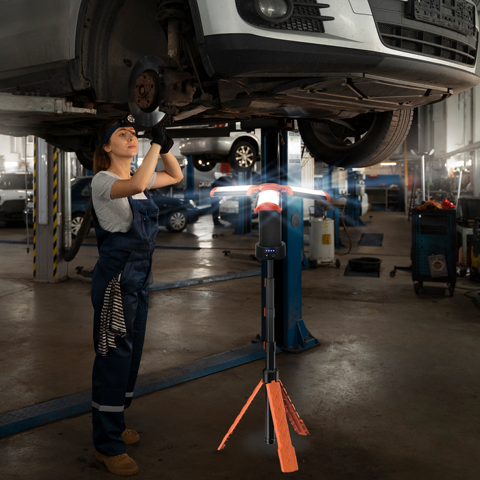 Rechargeable LED Work Light with Tripod Stand