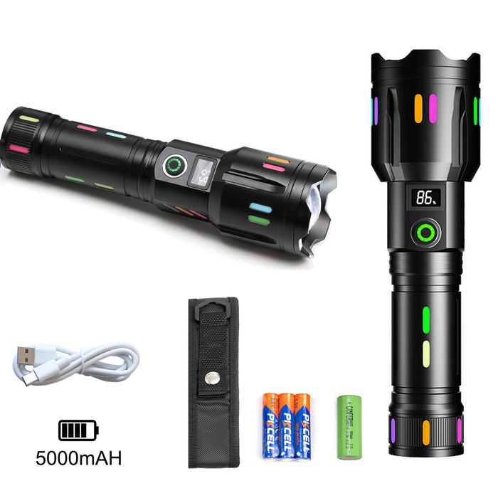 LED Torch Super Bright Flashlight 2000 Lumens