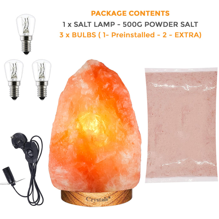 Himalayan Pink Rock Natural Salt Lamp