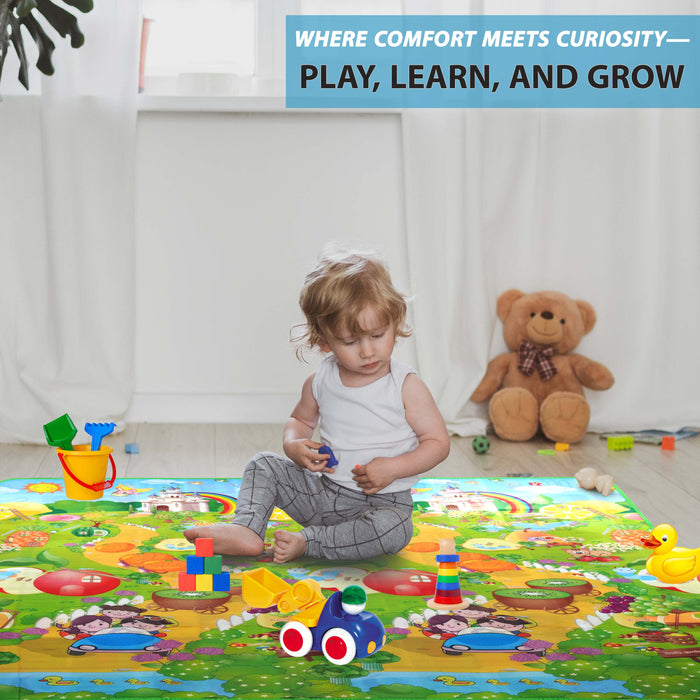 Soft Foam Educational Game Playmat Fruit