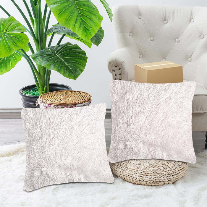 Marshmallow Fluffy Filled Square Cushion