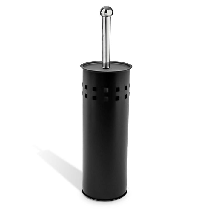 3L Bathroom Pedal bin Black with Toilet Brush