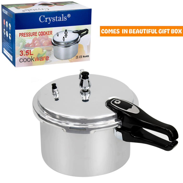 3.5 Litre Home Dual Handle Pressure Cooker