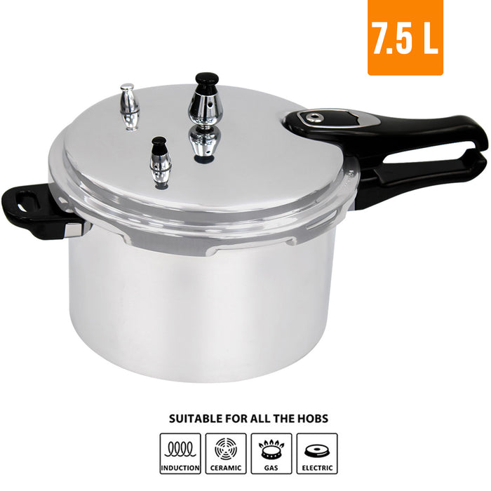 6/7.5 Litre Home Dual Handle Pressure Cooker